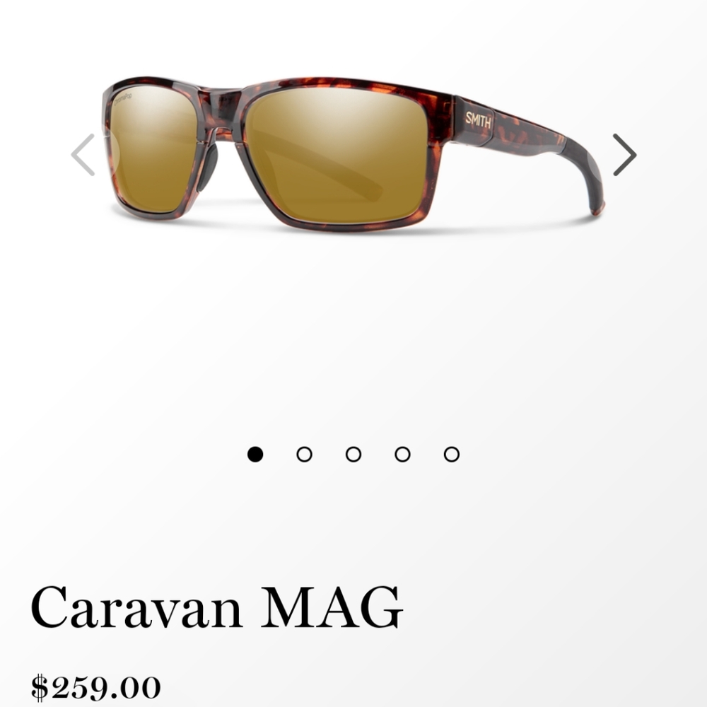 Smith Optics Caravan Mag dark tortoise polarized